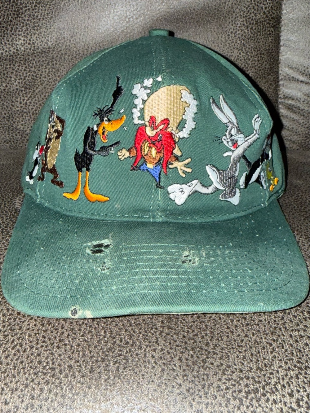 Vintage Distressed Warner Bros. Loonet Tunes Baseball Cap